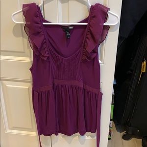 H&M’s purple blouse